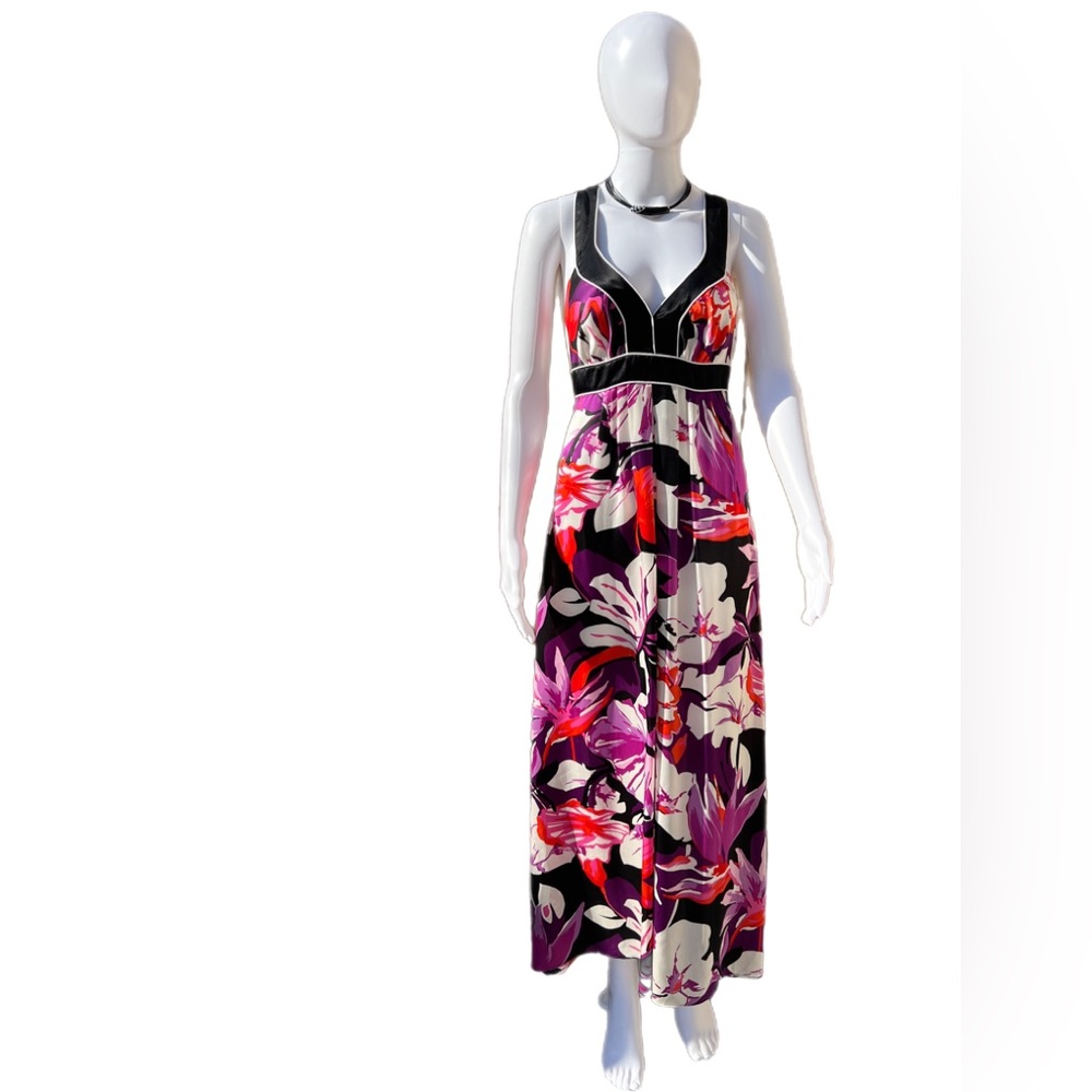 Banana Republic Floral Maxi Dress size 4 wedding guest
